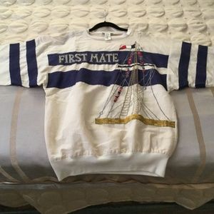 Vintage Cotton Embroidered Sweatshirt